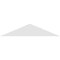 Ekena Millwork Saratoga Architectural Grade PVC Gable Bracket, 36"W x 7 1/2"H x 4"D x 4"F, 5/12 Pitch GBP036X08X0404SAR00 - alternate 3